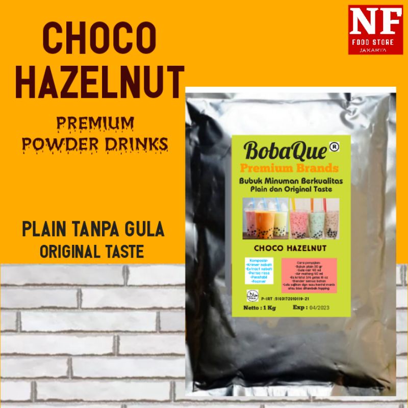 

BUBUK MINUMAN COKLAT HAZELNUT PREMIUM