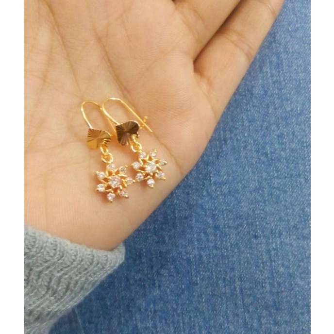 anting gantung petsan titanium