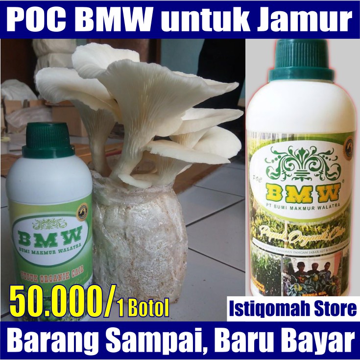 Pupuk Organik Cair POC BMW untuk Jamur, Pupuk Jamur