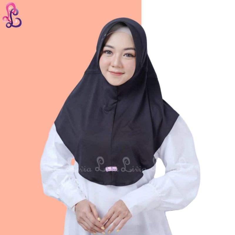 Hijab Instant Jilbab Kerudung Bergo Instan Linalivia Naura Terbaru Kekinian Viral 2023 Hamidah Ibu D