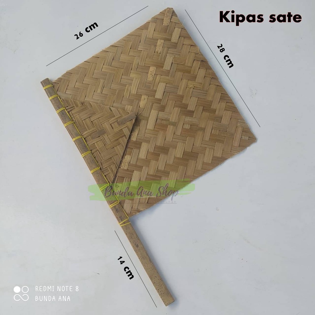 Panggangan Ikan Gagang Kayu Pemanggang daging ayam sate Set Alat panggang jepit buah Kuat besi lebih