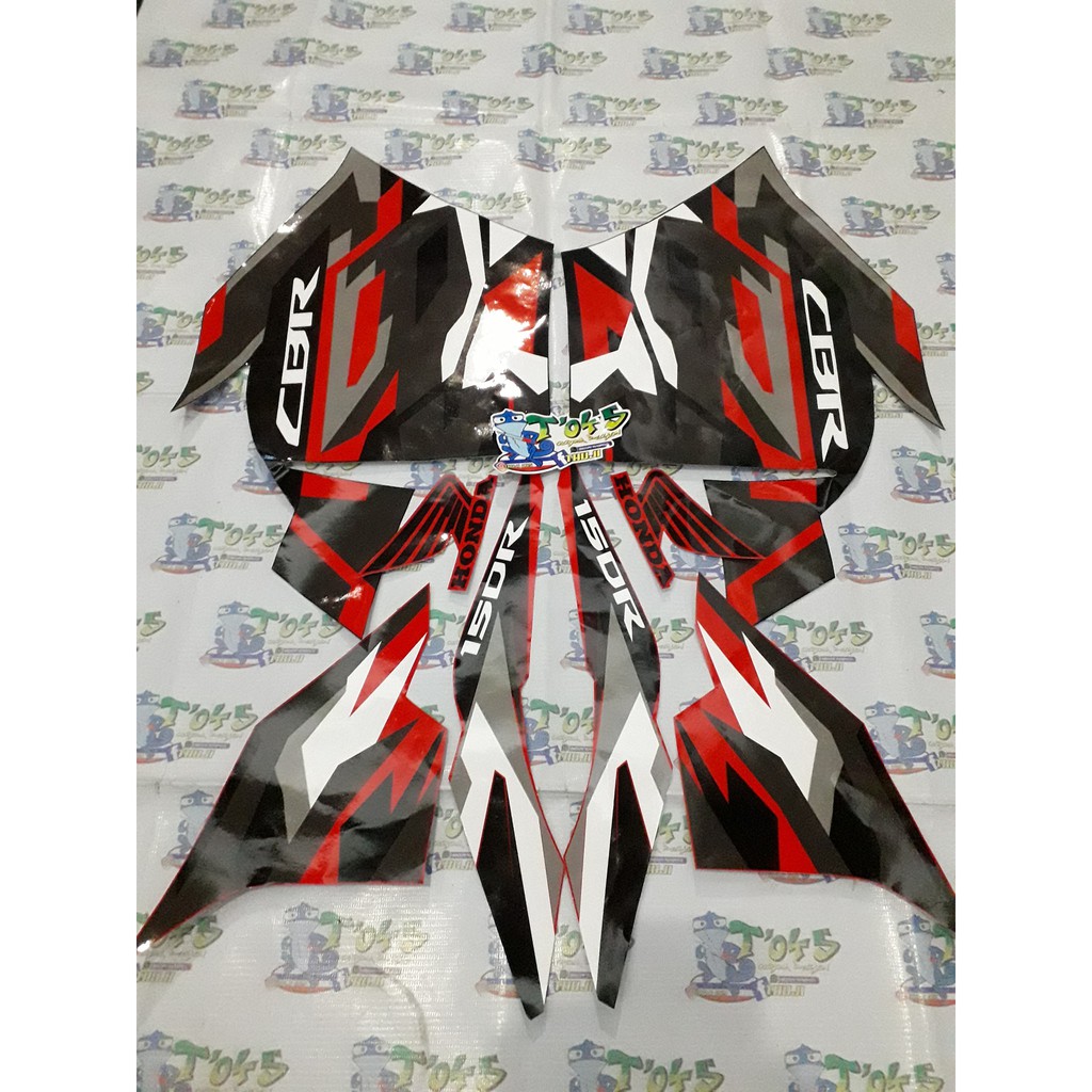 sticker striping CBr CBU 150R TH