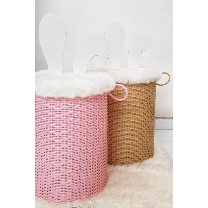 CottonTail Laundry Basket / Keranjang Baju / Keranjang Serba Guna