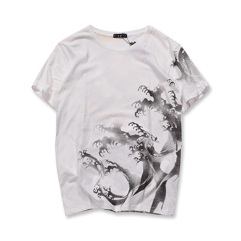 SK13 KAOS SUKAJAN IMPORT PRIA WANITA JEPANG KOREA KOI HARAJUKU ORIGINAL M-3XL