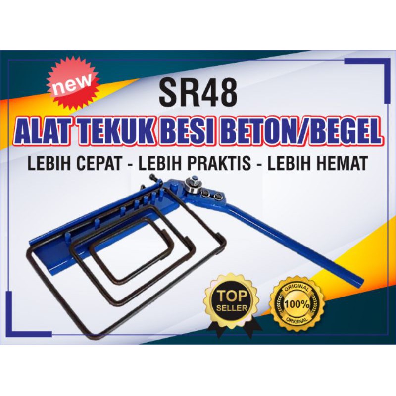 Bending manual alat tekuk besi SR praktis mudah murah COD bayar ditempat