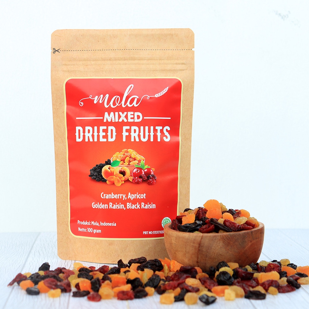 Mola Mixed Nuts &amp; Seeds, Mixed Dried Fruits, Mixed Nuts Seeds &amp; Dried Fruits Cemilan Enak dan Sehat