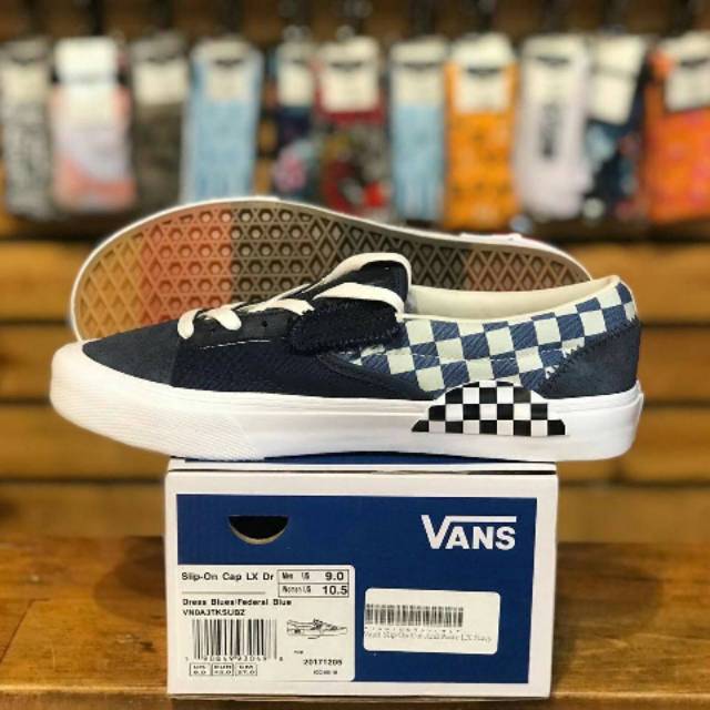 vans cut and paste navy