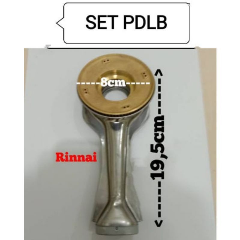 Burner ,  Besar 8CM  , Kompor Rinnai  ,  rinai Murah ,  tipe RI 602AG RI 712A RI 522A RI 511A Harga / Pcs