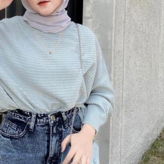 ♔ LASPERAL BATWING | Atasan baju premium / original product / / rajut kalong ✽