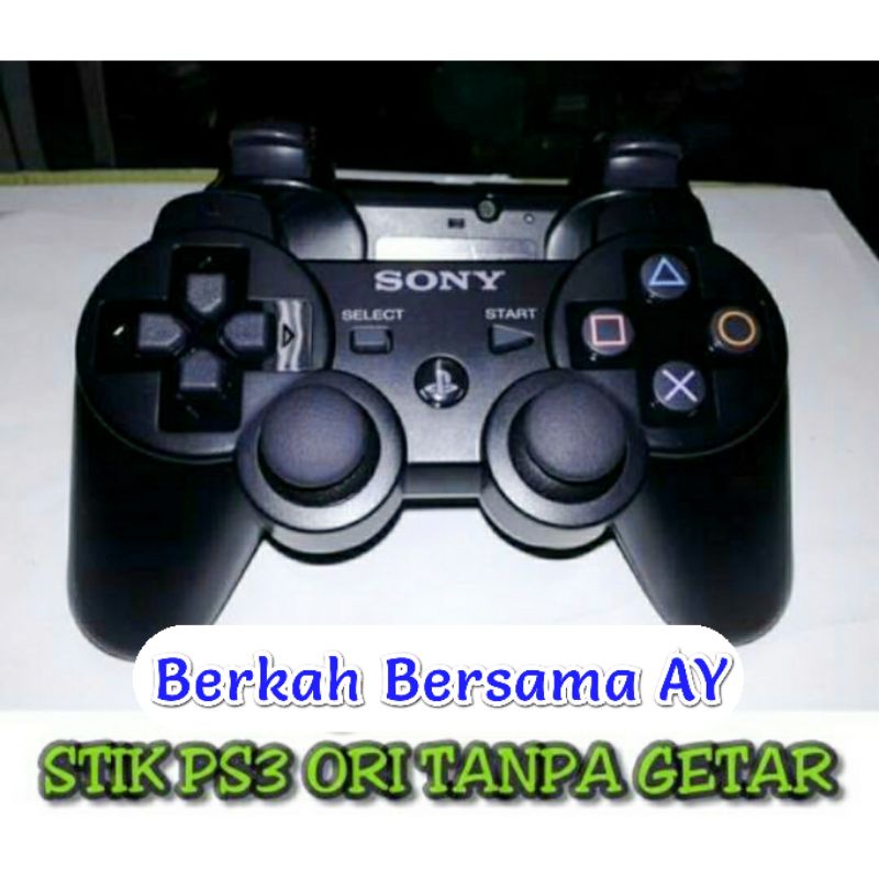 STIK ORI PS3 TANPA GETAR - DUALSHOCK PS3 ORI - JOYSTIK PS3