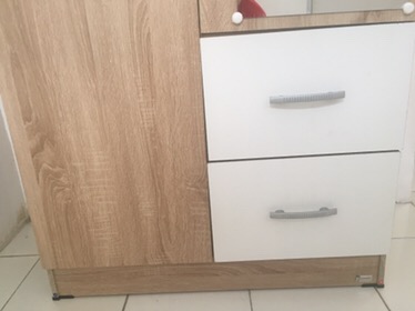 Lemari Pakaian 2 Pintu Cermin Lpt 028