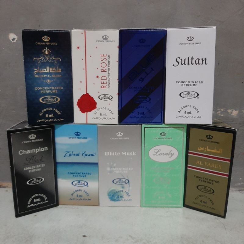 Parfum AL-REHAB 6ml Original ( CROWN PERFUMES )