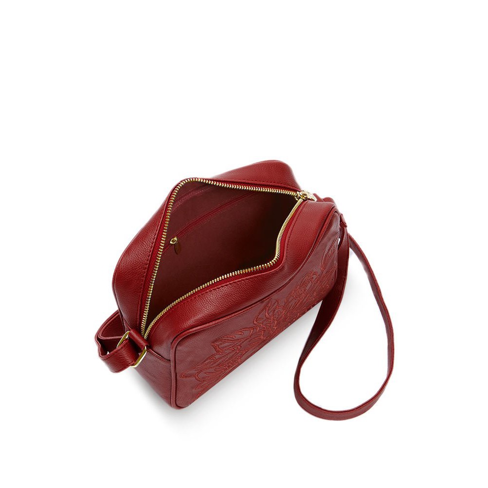 TAS SOPHIE MARTIN ROUXEN MAROON T5923M2 SELEMPANG PESTA MERAH KULIT SM PROMO DISKON MEMBER ORIGINAL