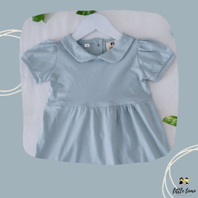Sofia Dress - Sage Green - Dress Anak