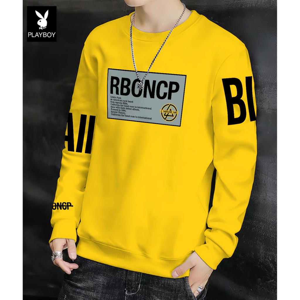 Sweater Pria/Sweter Pria/Sweter/Sweater RBONCP Bahan Babyterry UK M-L