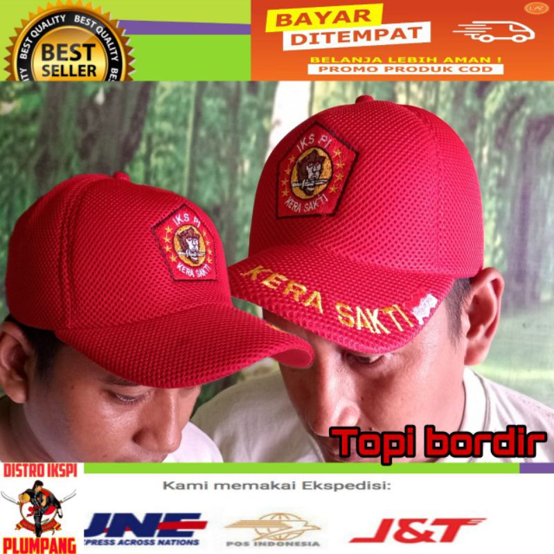 IKSPI KERASAKTI,, TOPI BORDIR LOGO IKSPI KERASAKTI PASKER