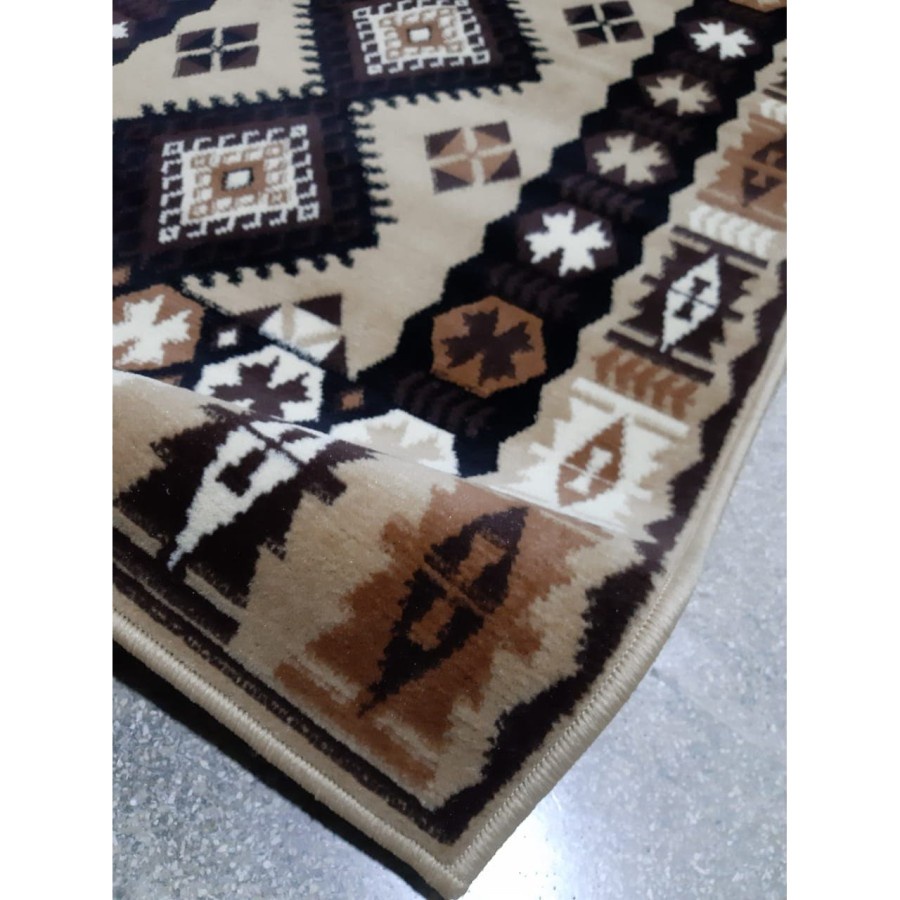 KARPET MIRZAE 100X150 MZ07 BROWN-4