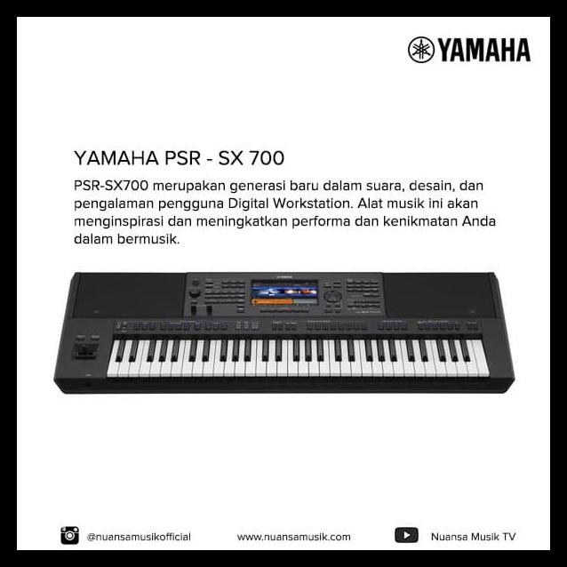 Yamaha Keyboard Psr Sx700 / Sx-700 / Sx 700