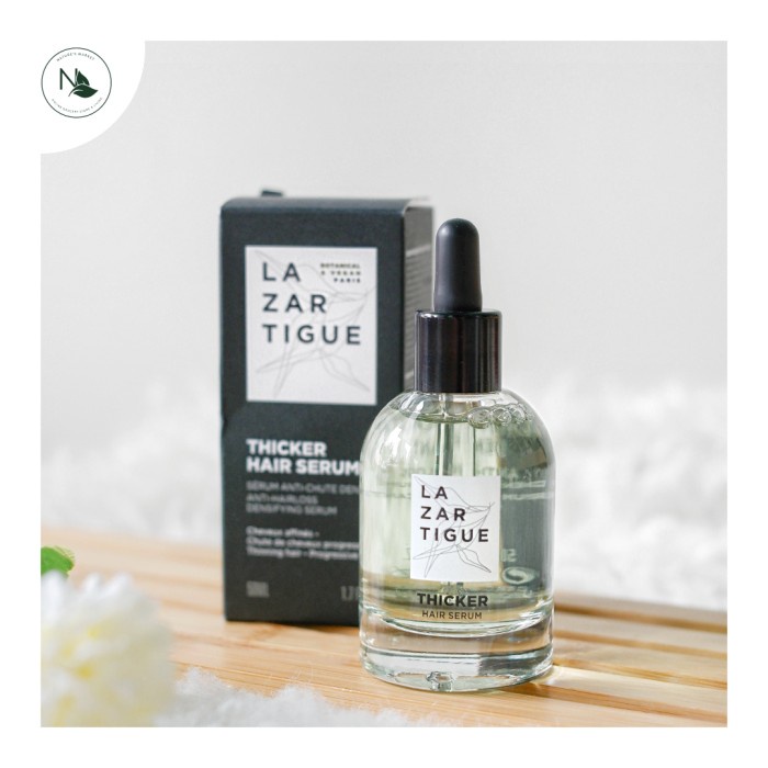 

Lazartigue Thicker Serum Fortify Shampoo Free White Bag