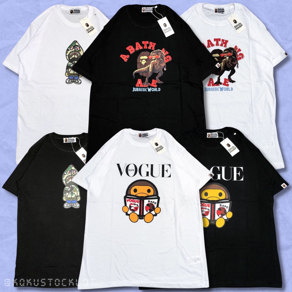 KAOS BAJU AAPE MIRROR ORIGINAL HIGH QUALITY 100% FULLTAG | TSHIRT AAPE FULLTAG