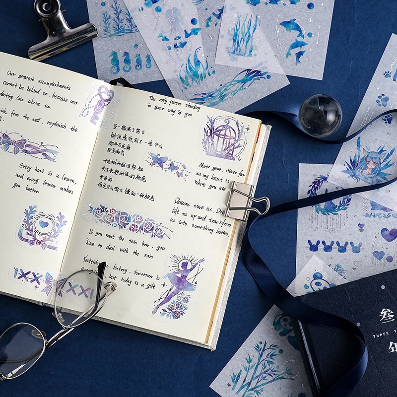 Stiker Kertas Bentuk Bintang untuk Dekorasi Scrapbook Stiker Kertas Bentuk Bintang untuk Dekorasi Scrapbook