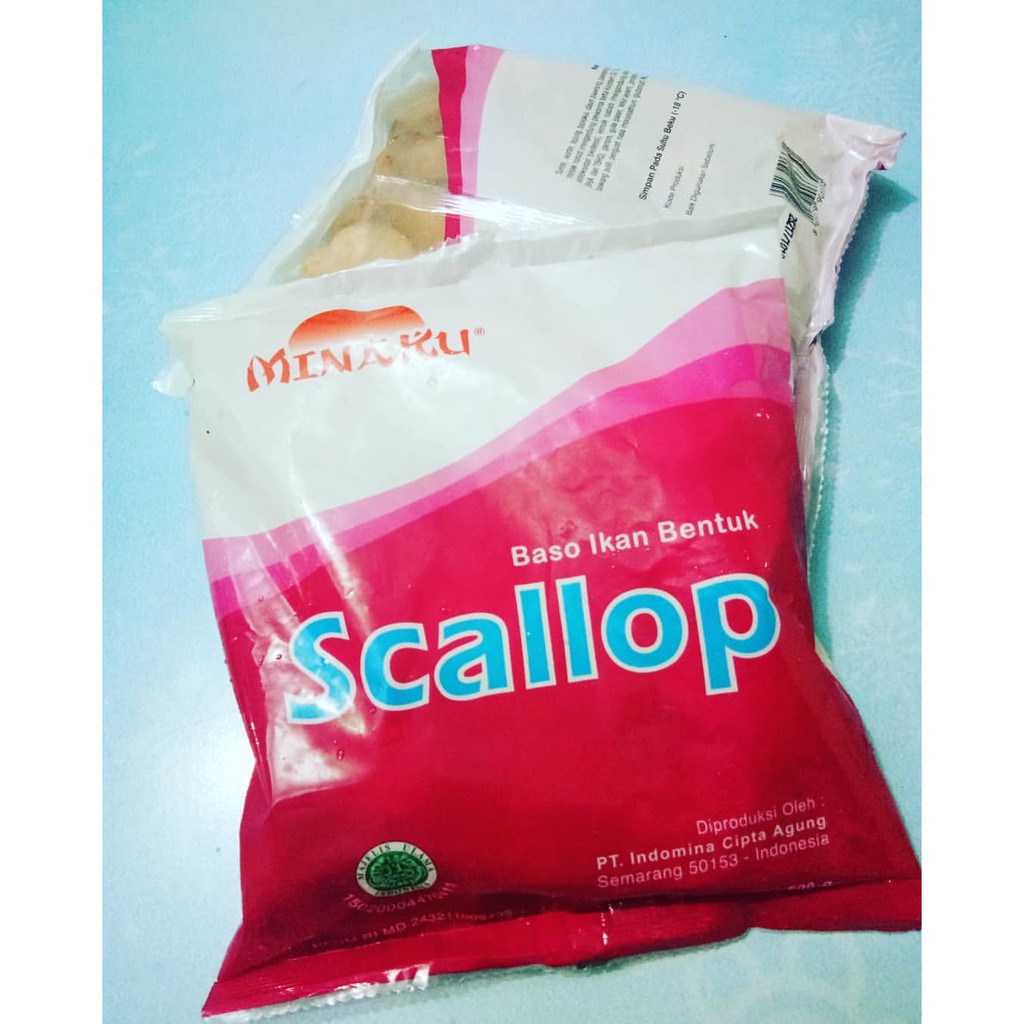 

Minaku Scallop 500gr Bogor Frozen