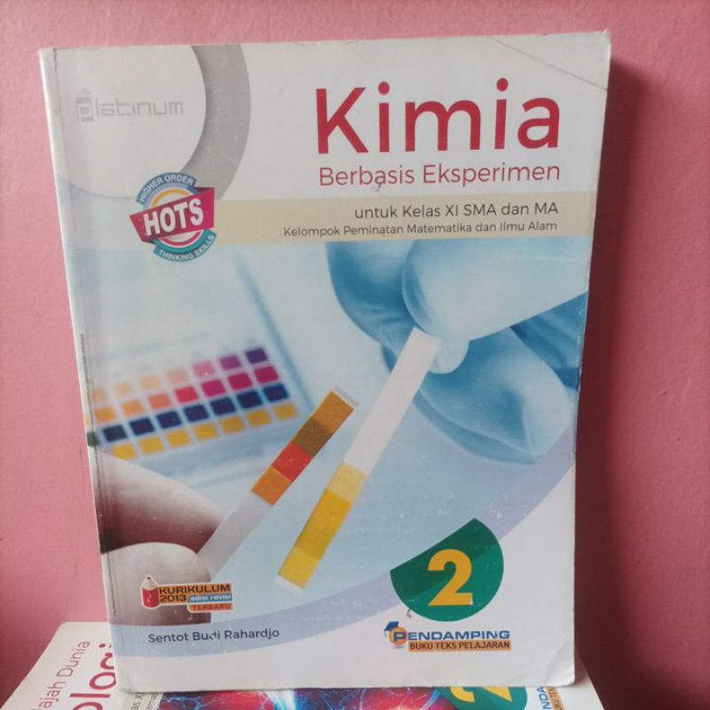 Buku Kimia kelas 11/XI SMA/MA Tiga Serangkai Kurikulum 2013 edisi revisi bekas