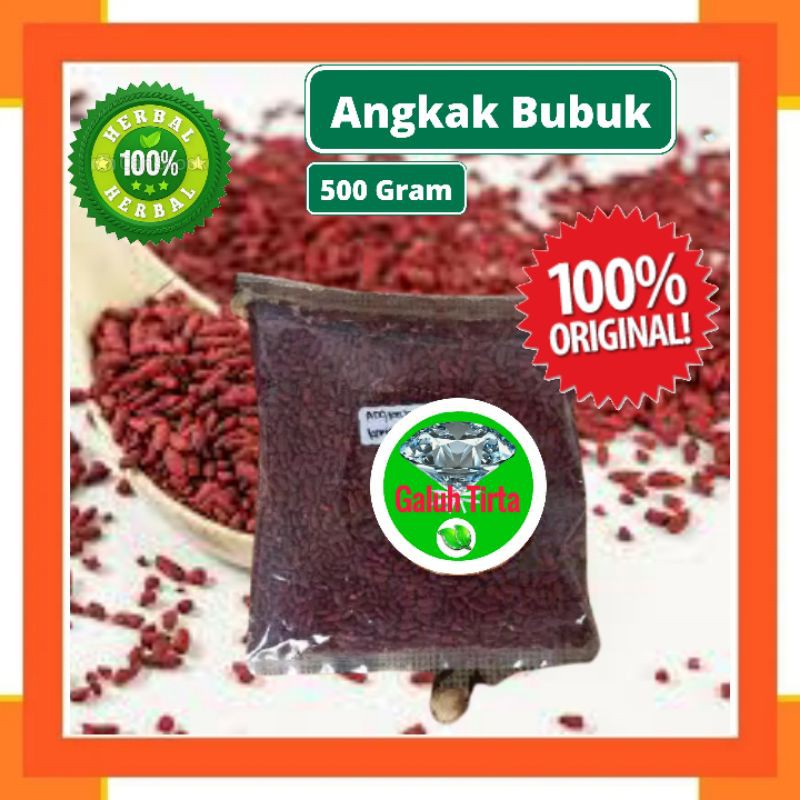 

ANGKAK BUBUK 500gr - Monascus purpureus - MURNI - JSR - REMPAH Herbal Sehat Alami