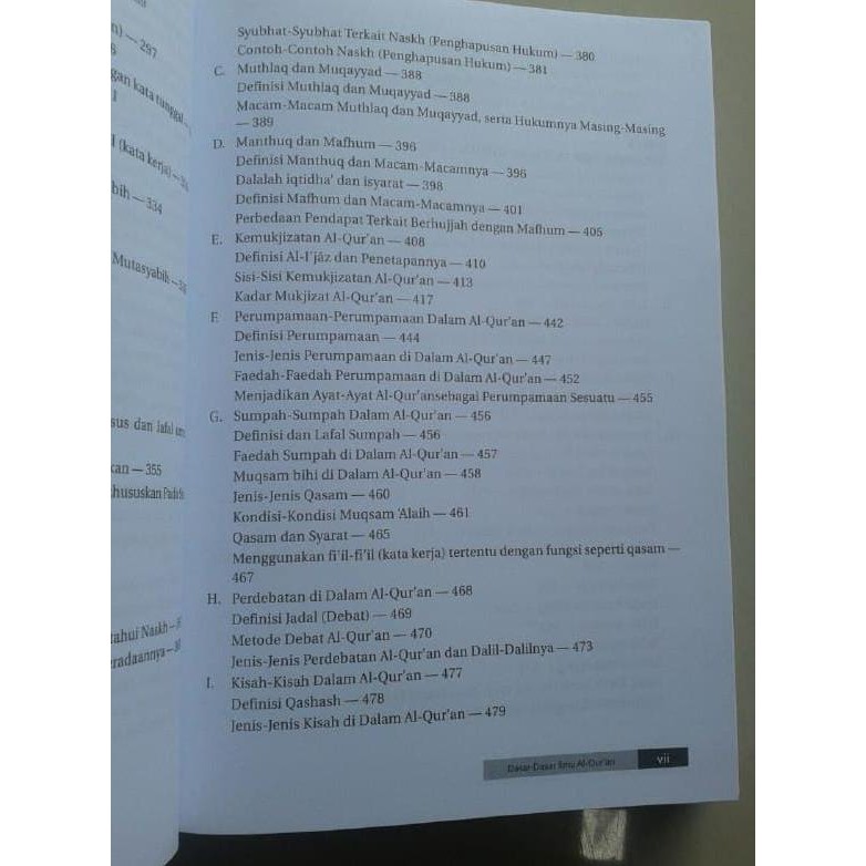 Buku Dasar Dasar Ilmu Al-Quran Ilmu Tarjamah Tafsir Qiraat Tajwid