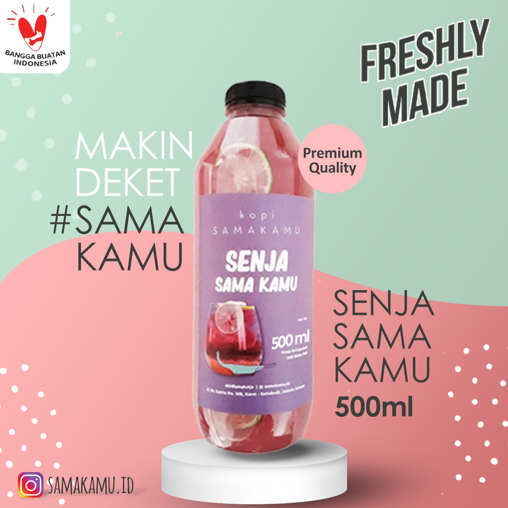 

Senja SAMAKAMU 500ml || Made By Order || High Ingredients Only