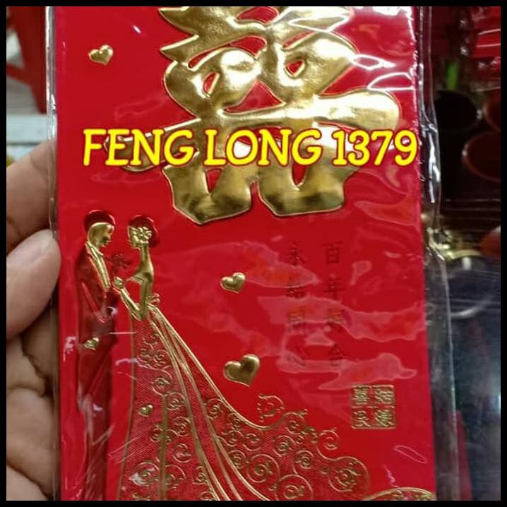 

Hot Hot Promo Amplop Angpao Pernikahan Shuang Xi Impor Besar Seri Wedding Couple