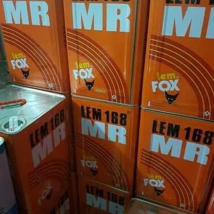 

Lem Fox 168 MR ( Lem Kuning 10 kg ) Best For Edging HPL