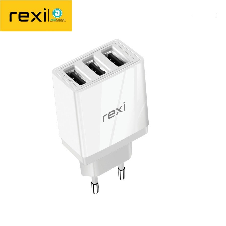 CHARGER REXI 3 USB MICRO FAST CHARGING 3.1A CF31-M