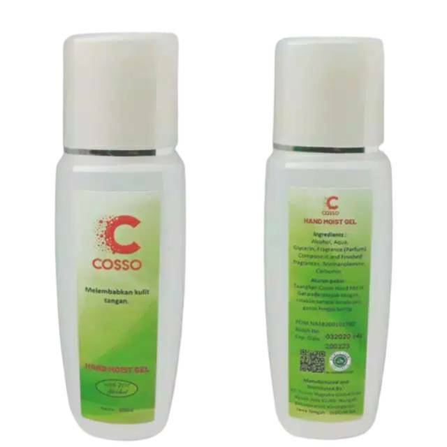 Hand sanitizer Cosso by Rinna Diazella