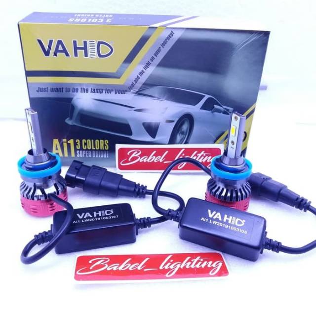 LED VAHID H11 3 COLOR 30watt 5800Lumen
