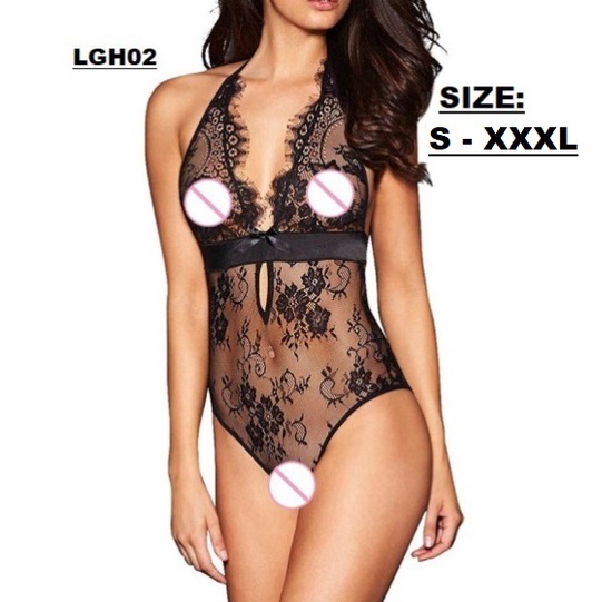 Sexy Lace Lingerie Bodysuit Babydoll LGH