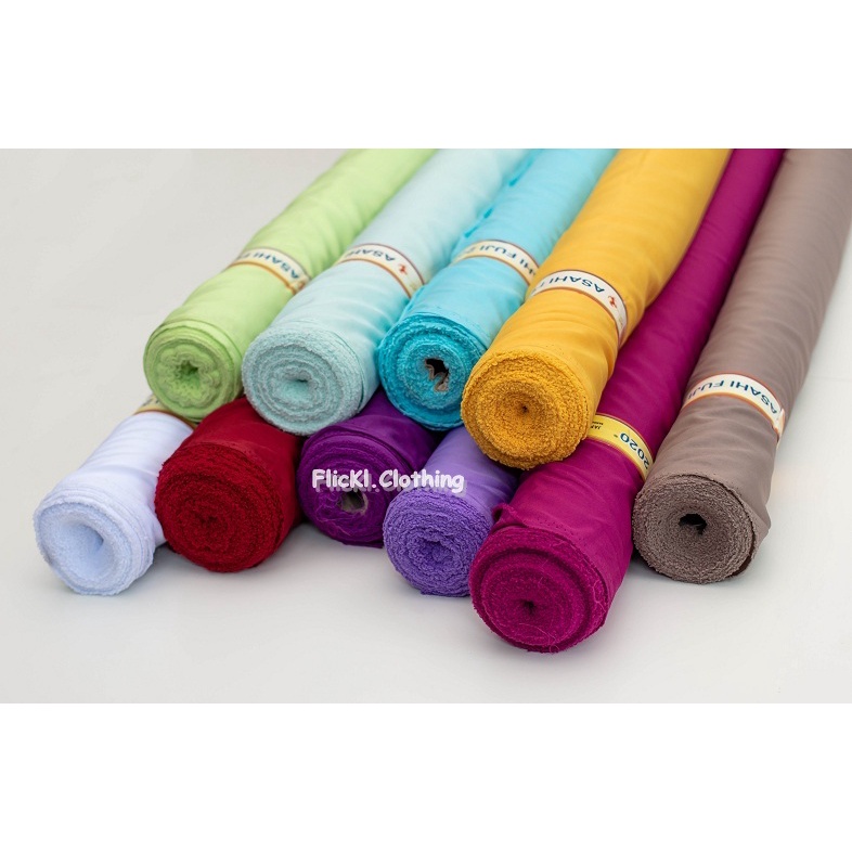 Bahan Kain Asahi Fuji 2020 Puring Furing Lapisan Dalam Jas Blazer Rollan