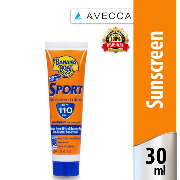 Banana Boat Sport Lotion SPF 110 30 mL / Sunscreen / Sunblock