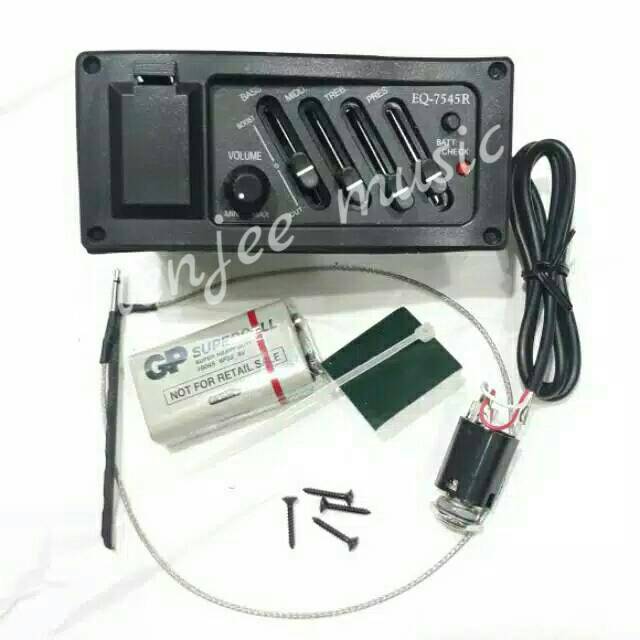 Preamp / equaliser gitar akustik 7545R