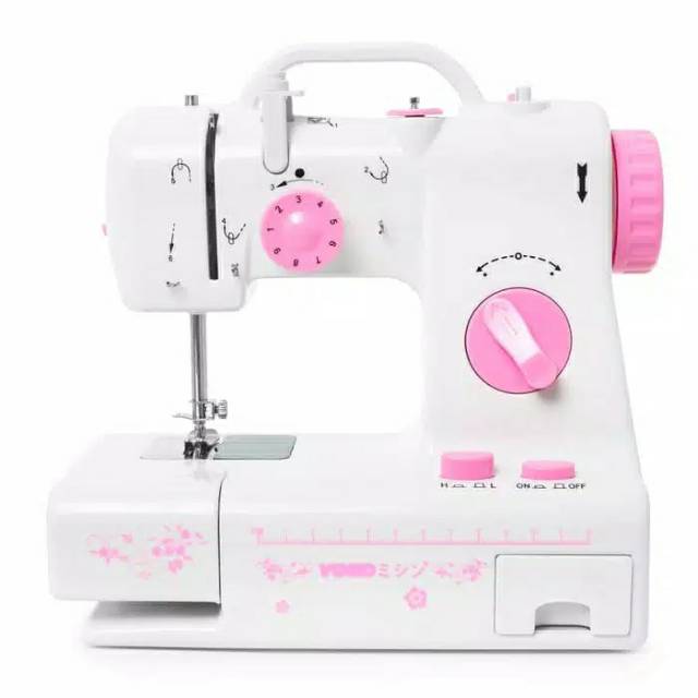 Mesin Jahit Mini Portable YOKO - YK-318 / YK318 (Pink)