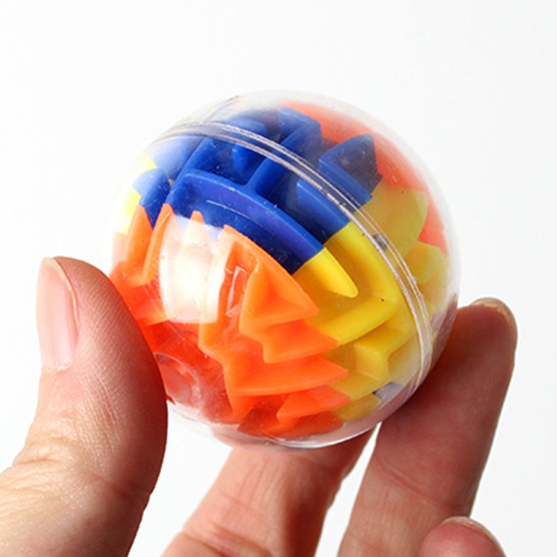 Mary 3-D Maze Walking Bead Cube Dekompresi Magic-Cube Puzzle Sensory Fidget Untuk Kecerdasan Kreatif Untuk Anak Laki-Laki G