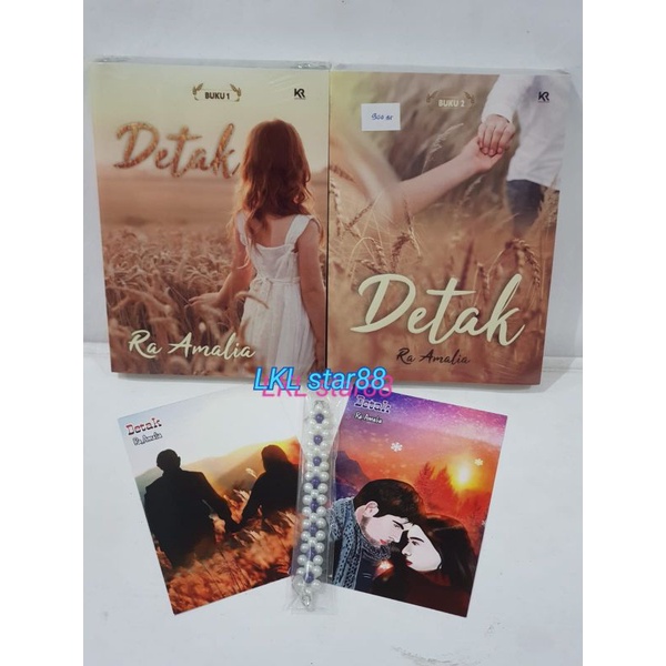Buku Novel Detak by Ra Amalia