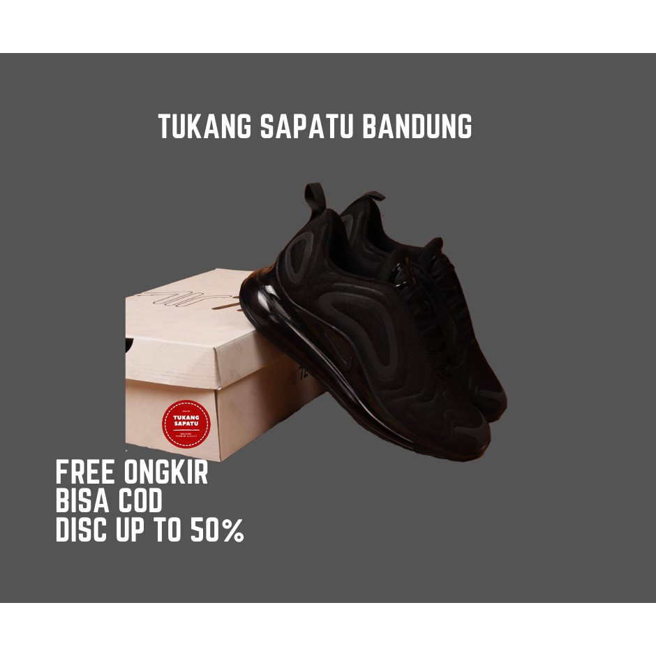 SNEAKERS PRIA NIKE AIR MAX 720 TRIPLE BLACK