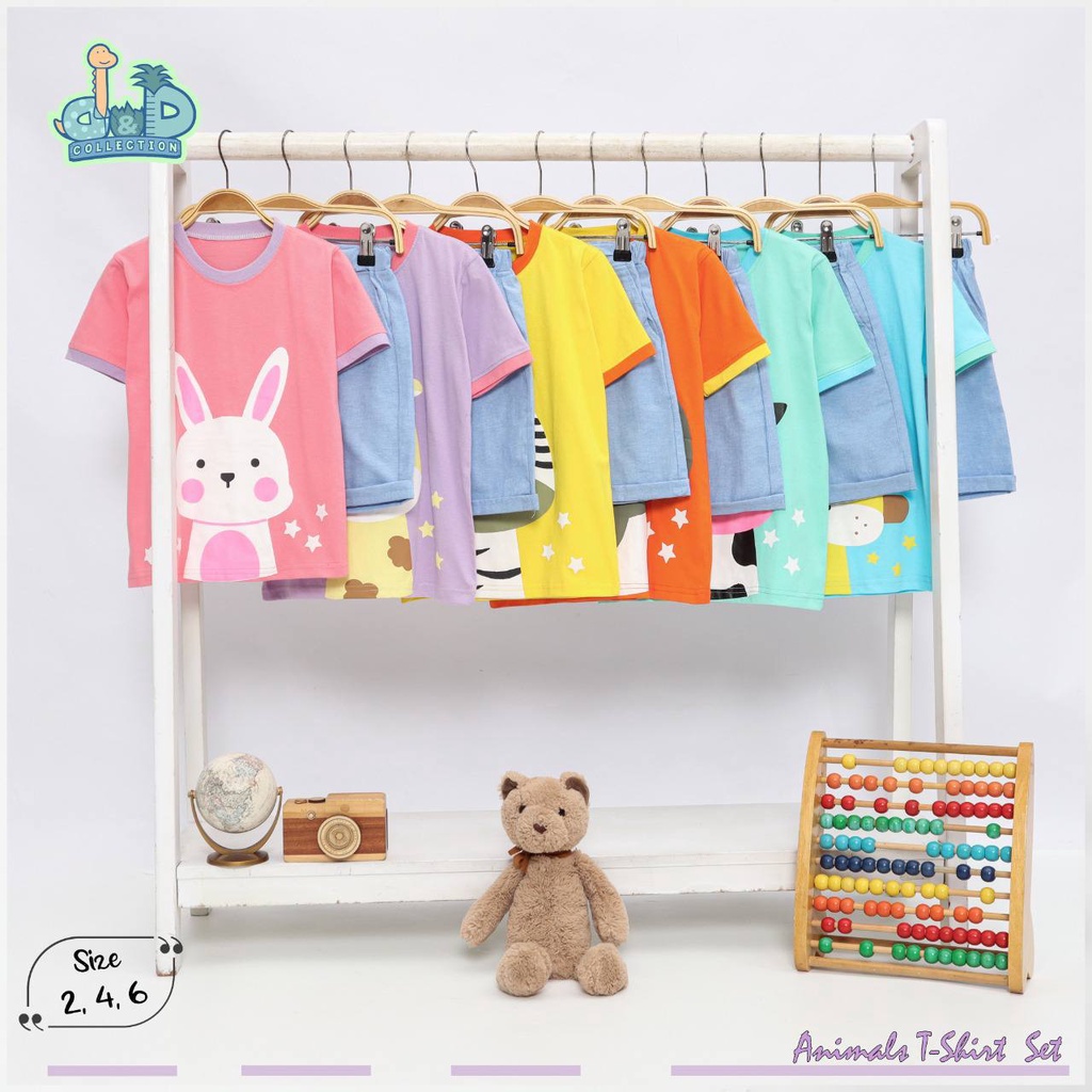 Setelan anak Animal T-shirt by DnD kids