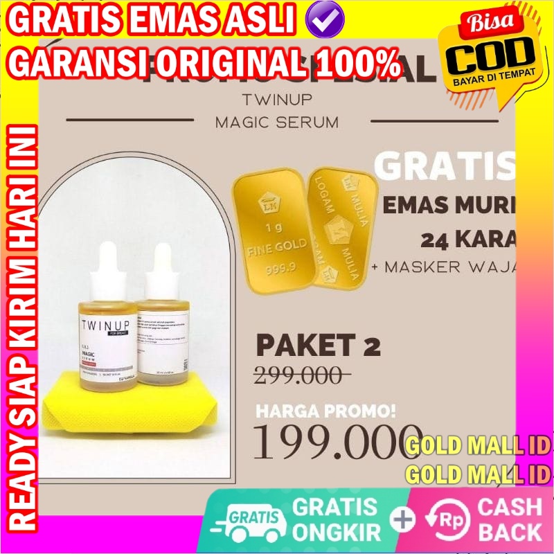 SERUM TWINUP / TWIN UP SERUM PEMBESAR PAYUDARA ALAMI TANPA EFEK SAMPING ORIGINAL
