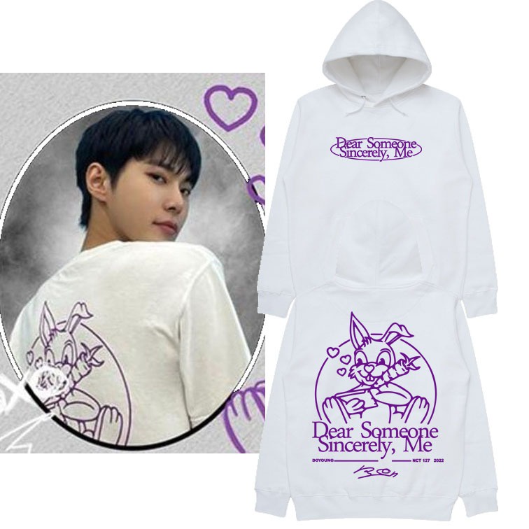 Hoodie nct 127 doyoung dear someone sincerely, me
