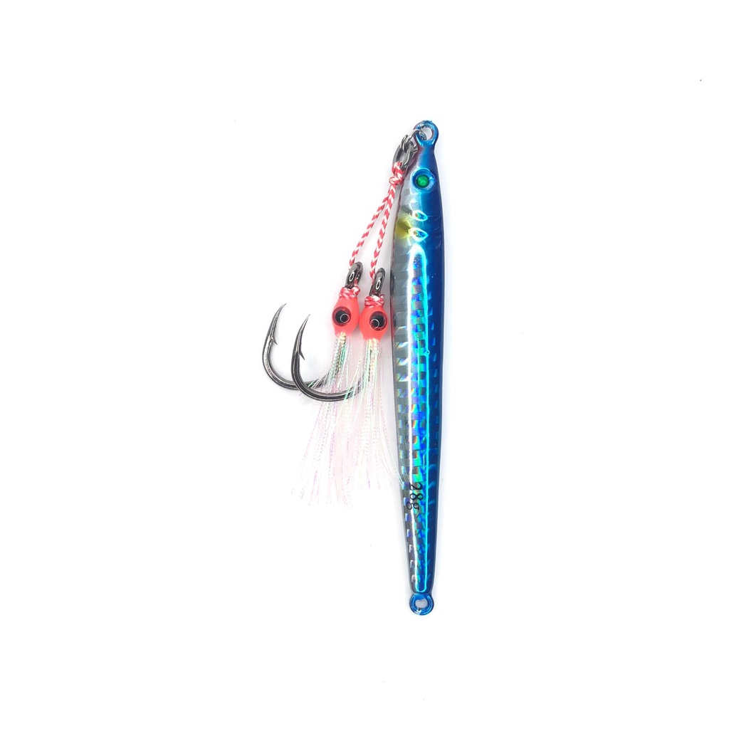 Lure Umpan MicroJig Metal Jig Stick 28gr + Assist Double Hook 1/0 GID