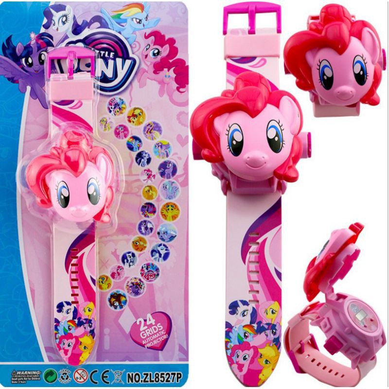 JAM TANGAN ANAK  PROYEKTOR MY LITTLE PONY JAM ANAK PEREMPUAN