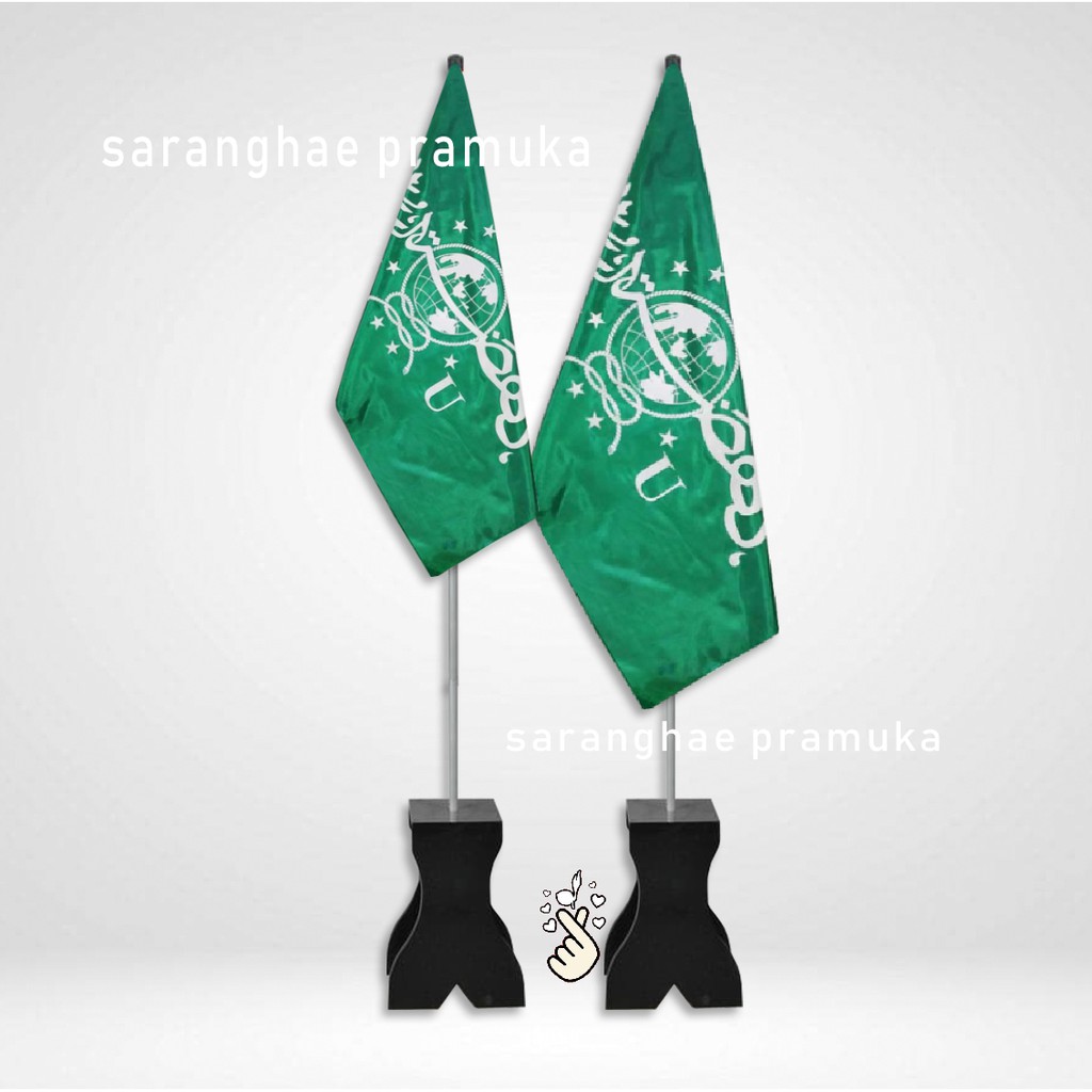 Bendera NU Nahdlatul Ulama 80x110cm dan 55x80cm