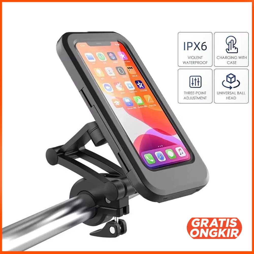 Holder Smartphone Sepeda Adjustable Bicycle Phone Case